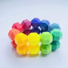 3D Puzzle DIY Educational Set - Colorful Beads Interactive Brain Game, Multi-Functional Gift For Teens And Children, Best Choice For Christmas - Multicolor - View 5