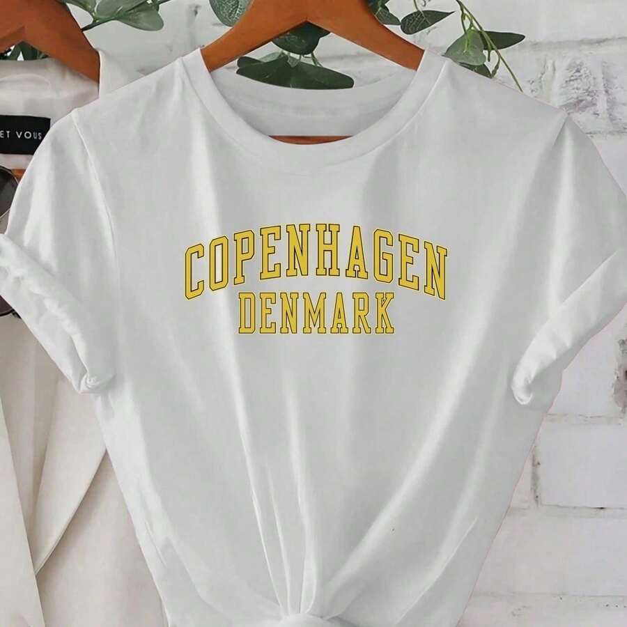 2026 Summer New Creative Letter Pattern Elegant Fashion-1 - 白色 - 查看 1