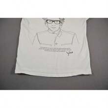 T Shirt Mens Medium Yves  Portrait Graphic - Style1 - View 2