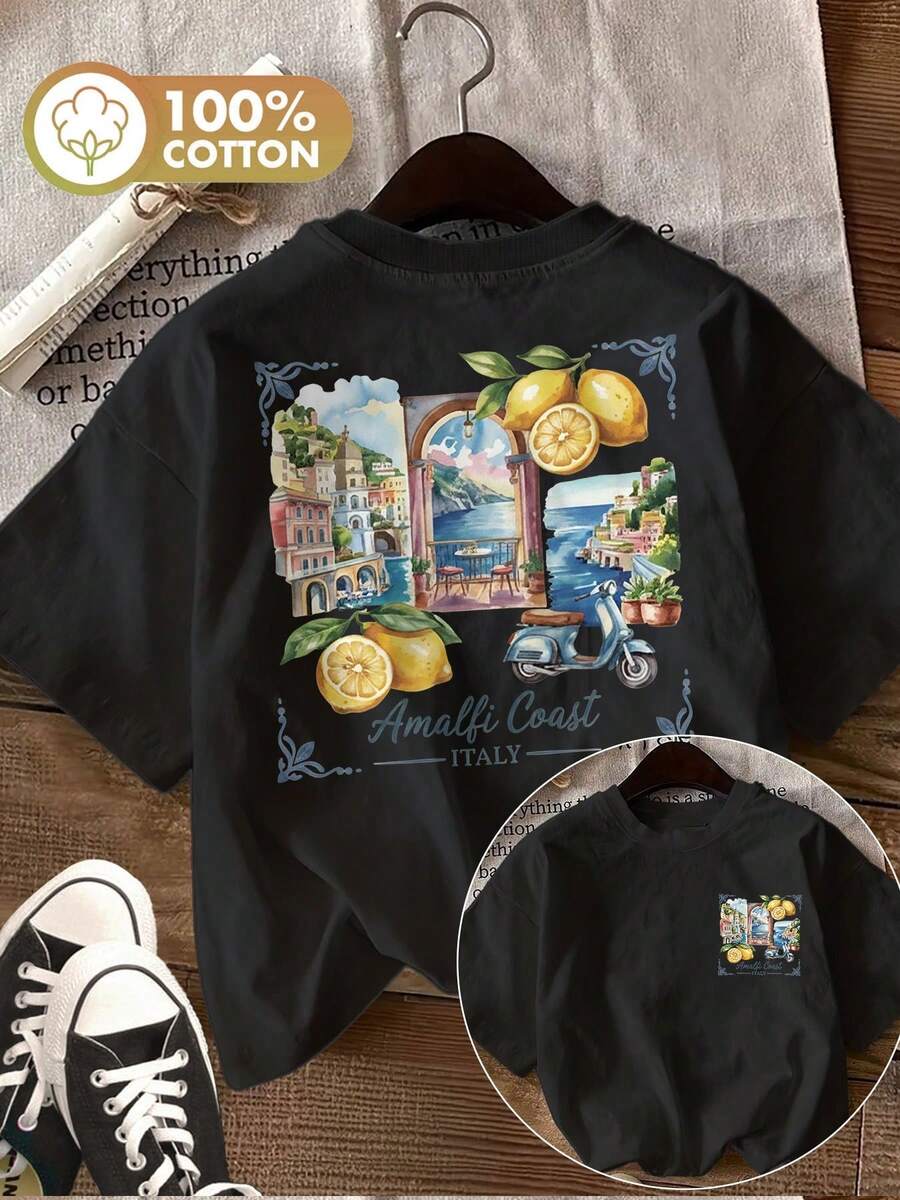 Women T-Shirts - Black - View 1