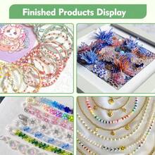 1 Set Stainless Steel Beading Needles, Middle Hole Beading Needles, DIY Jewelry Making Big Eye Curved Needles, Beading Flexible Needles, Beading Threading Needles For Bracelet Necklace Jewelry Making (Random Color Accessories) - View 10