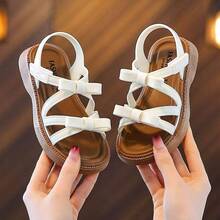Mid-Child Summer Indoor Casual Vacation Daily Commute Versatile Kids Beach Sandals - White - View 2