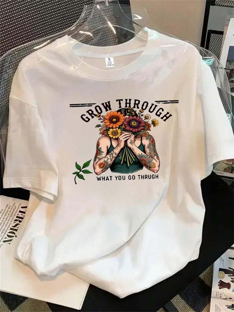 Halloween Graphic T-Shirt - White - View 1