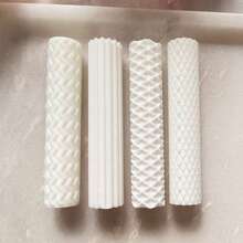 Geometric Texture Clay Roller Set, Suitable For Polymer Clay, Ceramics, Pottery, Jewelry And Earring Making, Handmade DIY Clay Texture Tools - Geometric Roller - View 10