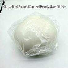 1pc - Soft 10cm Oversized Fluid Bun Ball, Stress Relief Giant Fluid Ball, Large Slow Rebound Squeeze Toy, Oversized Fluid Stress Relief Toy, Mud-Like Mochi Squeeze Toy, Surprise Gift, Birthday Gift, Christmas Gift, Perfect Gift, Gift Toy - Emotional Healing Toy - Emotional Release Toy - Multicolor - View 7