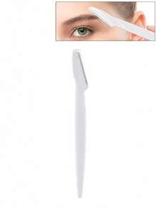 30/24/12/6/3/1pcs White Eyebrow Trimmer And Razor Set, Eyebrow Trimmer And Razor, Exfoliating And Hair Removal Tool, Body Hair Trimmer And Face & Eyebrow Razor Set, Long Handle Blade With Precision Protective Cover, Makeup, Affordable, Room Decor, Vanity, Travel, Bedroom, Makeup Accessories, Eyebrow Razor, Cheap, Christmas Gift, Cosmetics, Makeup Tools, Cheap Goods, Gift, Women's Gift, Christmas Gift, Giveaway, Travel, Cheap Items, Travel Essentials - White - View 7