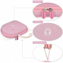 Casmilee Wireless Earphone Case And Carrying Case Compatible With Over-Ear Models, Gray (Box) XMCB - 羅莎 - 查看 4