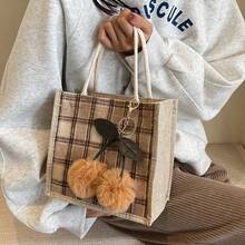 Sac à bandoulière pour femme, sac à main, petit sac bandoulière, mini sac, sac à main polyvalent et à la mode pour femme, sac fourre-tout - style bouton kaki - Voir 4