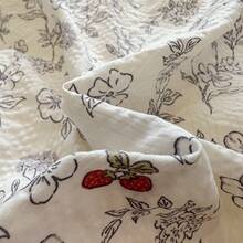 4-Piece Ruffled Duvet Cover Set, Soft And Comfortable Bedroom Bedding, Ruffled Design With Cute Floral And Cartoon Animal Patterns, Breathable And Soft All-Season Bedding Set, Includes 1 Duvet Cover, 1 Bed Sheet, 1 Or 2 Pillowcases, No Filling, Suitable For Bedroom, Dorm, Home Use, Multiple Size Options - Grey - View 9