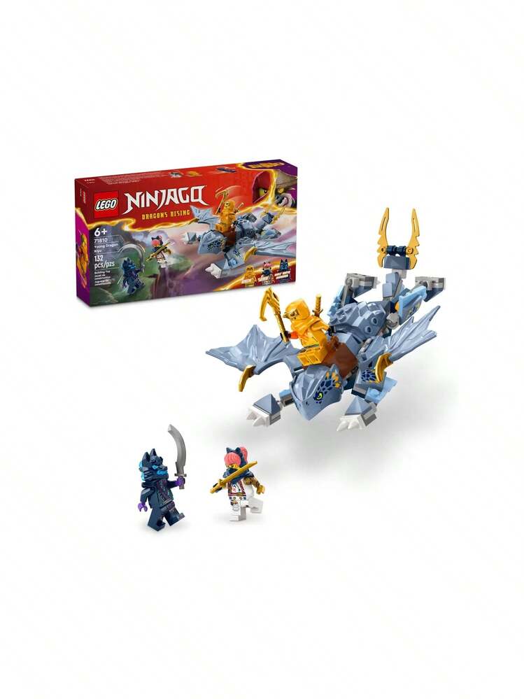 LEGO Icons Tiny Plants 10329 & NINJAGO Young Dragon Riyu 71810 Toy