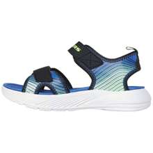 Skechers Kids Flat Sandals - 藍色 - 查看 2
