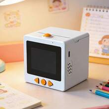 Klack AI Printer Mini stampante termica portatile con Bluetooth, Wi-Fi, stampa senza inchiostro e batteria ricaricabile - Bianco - Visualizzare 3