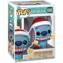 Funko Pop! Funko POP Disney Lilo  Stitch - Stitch With Hat 1503 - 顏色預設值 - 查看 3