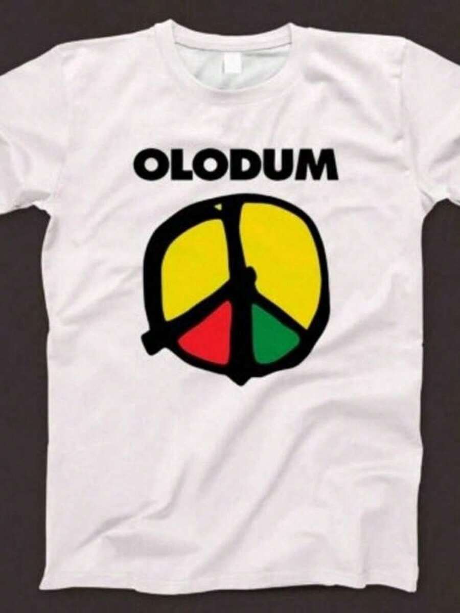 Olodum T 1007 R White Uni Graphic. Summer Top - Blanco - Ver 1