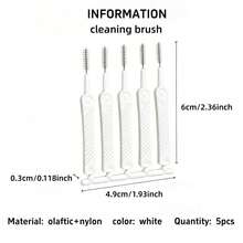 12pcs Cleaning Kit For Cell Phone Charging Port, Computer Keyboard And Shower Head, Pipe Unblocker, Gap Cleaner, Mini Brush, Keyboard Brush,Etc.,Kitchen,Bathroom,Home,Household Suppliers (Multiple Specifications) - White - View 17