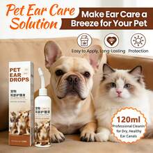 PC Petclear 寵物耳道清潔液 120ml 單瓶裝,犬貓通用耳洗液,溫和親膚不刺激配方,深層清潔耳道污垢與耳垢,快速去除耳道異味,長效維持耳道乾燥清潔,保護寵物耳部健康,適合日常定期耳道清潔與護理,居家寵物照護與美容通用護理產品 - 彩色 - 查看 2
