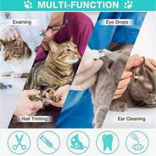 2 Stücke Set Katzen-Badebeutel, verbessertes komfortables Mesh-Design, Katzen-Badehilfe, geeignet für Katzen- und Hundebaden, Krallenschneiden, Fellpflege und Medikamentengabe - Verschiedenfarbig - Übersicht 2