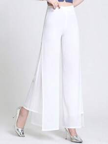 Women Pants - White - View 3