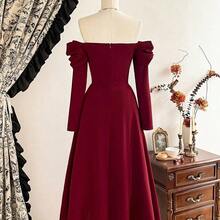 yonghongmaoyi1  Vestido elegante vintage para mujer con bolsillos, vestido casual para fiesta de vacaciones, ropa de invierno roja para mujer, ropa de invierno para mujer, conjunto de Navidad para mujer, ropa de Navidad, conjunto de Año Nuevo, conjunto de Acción de Gracias para mujer, vestido de invierno para mujer, vestido de Navidad para mujer, vestido de fiesta de Navidad para mujer, vestidos de Año Nuevo para mujer, vestidos elegantes para fiesta, vestidos para mujer, vestido de graduación, vestid - Rosa - Ver 7