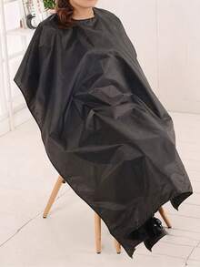 1pc/Barber Cape - Black Barber Cape For Hair Salon Adult Perm Dye Haircut Shoulder Cover Hair Salon Non-Stick Hair Fragments Home Use Cape Easy To Clean And Store - Multicolor - View 7