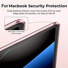 Pastel Pink Clear Laptop Cover, Fits Neo 2026, Slim Transparent Hard Shell With Ventilation Holes, Case, Neo Case,Laptop Case,Easter Day,Spring,Summer - View 7