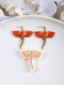 Cool Style Clay Cutter Molds, Dragon Shape Clay Cutters For DIY Earring Jewelry Making, Perfect For DIY Handmade Earrings Jewelry Making - Dragon - View 14
