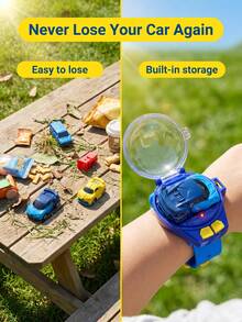 Jam Tangan Mainan Kendali Jarak Jauh untuk Anak-Anak, Mobil Mini untuk Anak-Anak, Mobil RC Kecil, Mobil Mini, Mainan untuk Anak Laki-Laki Usia 3 Tahun, Mainan Anak Laki-Laki, Mobil, Pengisi Tas Pesta - MultiWarna - View 10