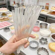 Transparent Acrylic Candy Sticks, Cookie, Rainbow Candy, Chocolate Cake Decoration Sticks & Stirring Sticks - View 1