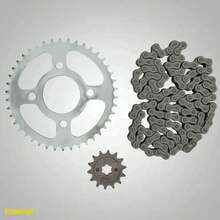 Kimtec 428H 14T/42T Sprocket And Chain Kit Compatible With Boxer 150 – Precise Transmission And Enhanced Performance - Grey - View 10