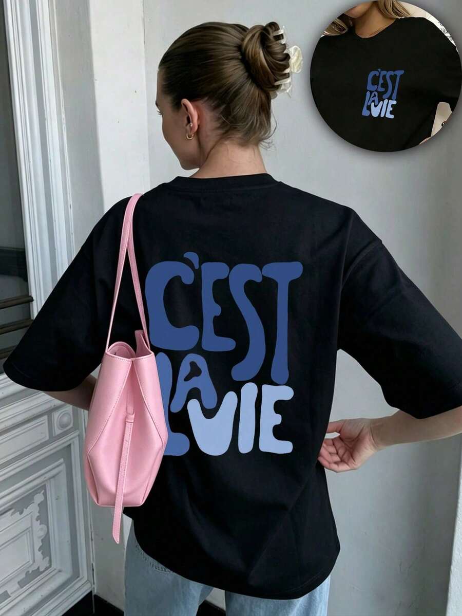 Women T-Shirts - Black - View 1