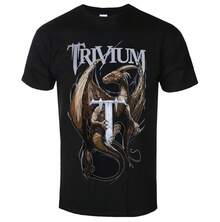Men's t-shirt Trivium - Perched Dragon - ROCK OFF, Unisex - Negro - Ver 1