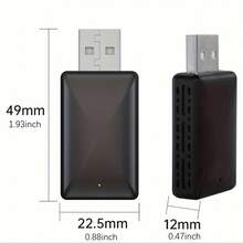 Wireless Car Play USB WiFi Dongle For IPhone And Android Plug And Play Wired To Wireless Adapter - Black - View 7