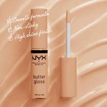 NYX 黄油唇彩 13 Fortune Cookie 0.27 盎司/8 毫升 彩妆唇彩 唇彩 淡裸色 光滑质地 不粘腻光泽 轻盈自然的效果 非常适合精致妆容 女朋友 妻子 母亲 朋友 生日 毕业派对 旅行 露营 户外 学校 校园旅行 节日 周年纪念 秋季 秋季 万圣节 秋季妆容 - 13 Fortune Cookie - 查看 5