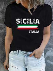 Women T-Shirts - Black - View 1
