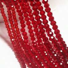 50pcs Crystal Ball Beads Multi-Faceted Glass Loose Beads Handmade Beading DIY Bracelet Necklace Phone Chain Rhombus Cut Beads Accessories - Multicolor - View 16