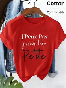 Women T-Shirts - Bright Red - View 1