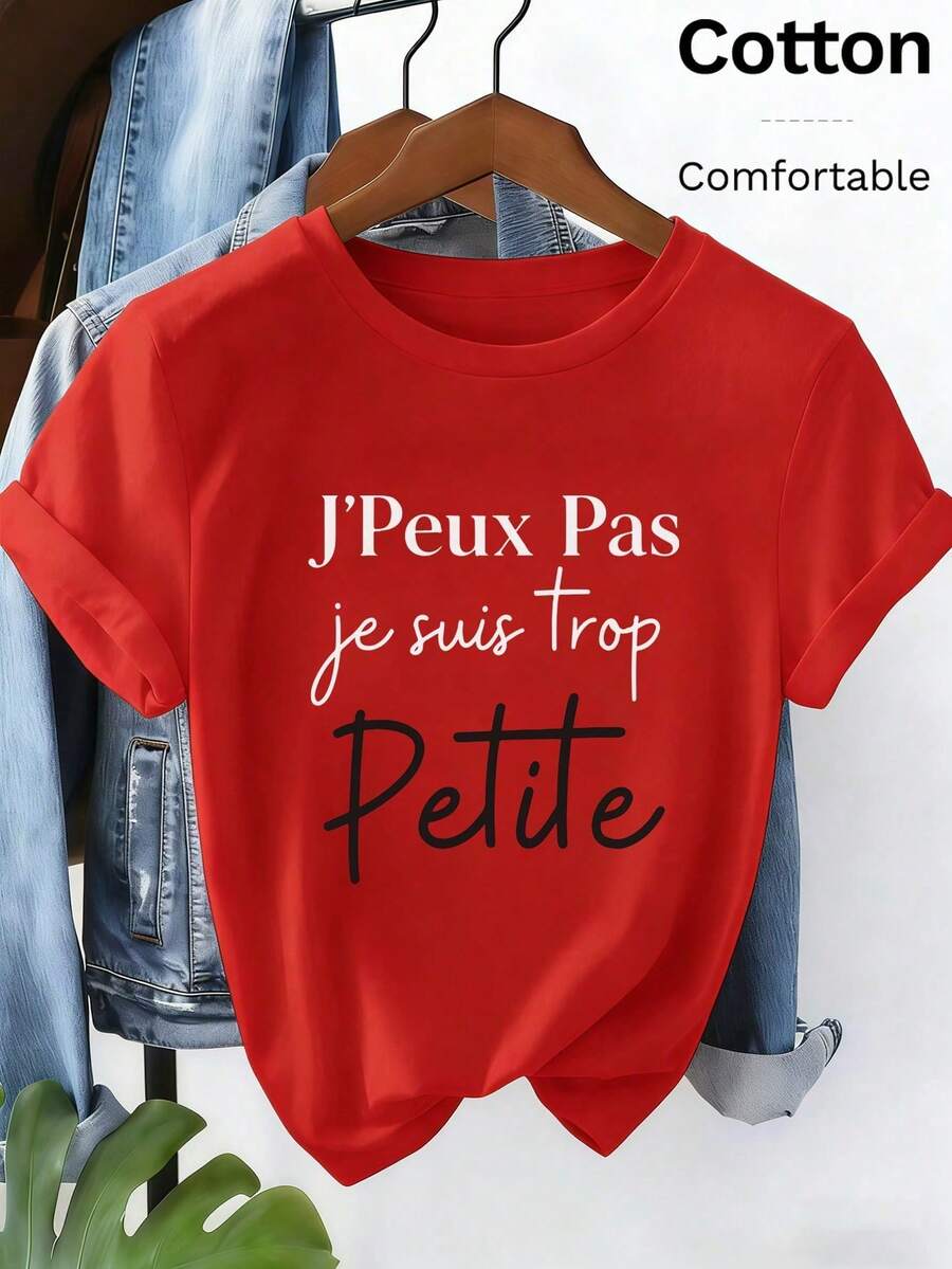 Women T-Shirts - Bright Red - View 1