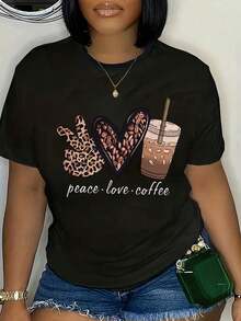 Women T-Shirts - Black - View 1