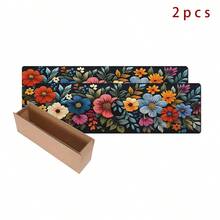 1 pieza Protector de salpicaduras de grifo de goma con diseño floral, almohadilla protectora para grifo de baño, protector contra el barro, alfombrilla antideslizante y a prueba de humedad para grifo, accesorio para encimera de cocina. Protege tu encimera de cocina. - Multicolor - Ver 16