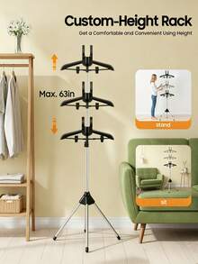 Soporte Plegable para Plancha de Vapor de Ropa, Perchero Portátil para Planchas de Vapor de Mano, Perchero Plegable para Vaporizado en el Hogar y Viajes - C - Ver 7