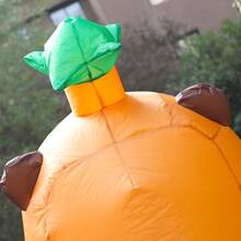 Adult Standing Inflatable Suit 3D Cartoon Capybara Doll Costume Halloween Party Team Building Funny Costume - Multicolor - View 8