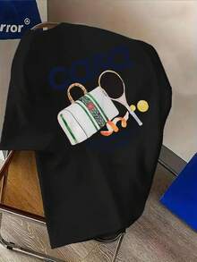 Men T-Shirts - Black - View 2