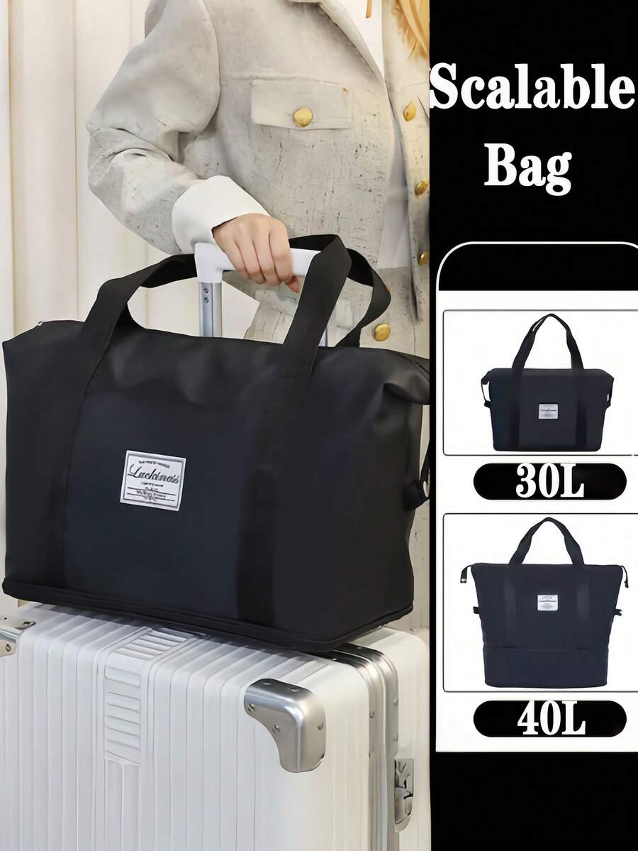 Borsa da viaggio grande da donna con scomparti per asciutto e bagnato, borsa multifunzionale portatile a spalla per casa, nuoto, palestra, viaggio, attività all'aperto, grande capacità, borsa da viaggio per affari e all'aperto, borsa da spiaggia, accessori essenziali per viaggi d'affari e spiaggia