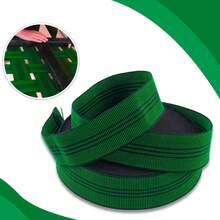 1pc (5m/25m) Optional, Heavy Duty Elastic Webbing Green & Black Striped Sofa Chair Seat Cushion Replacement Strap, Sofa Elastic Band, Sofa Seat Backrest Elastic Strap - A - View 7