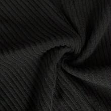 WNS  Pantalones casuales minimalistas lisos de maternidad, para uso diario - Verde Oscuro - Ver 7