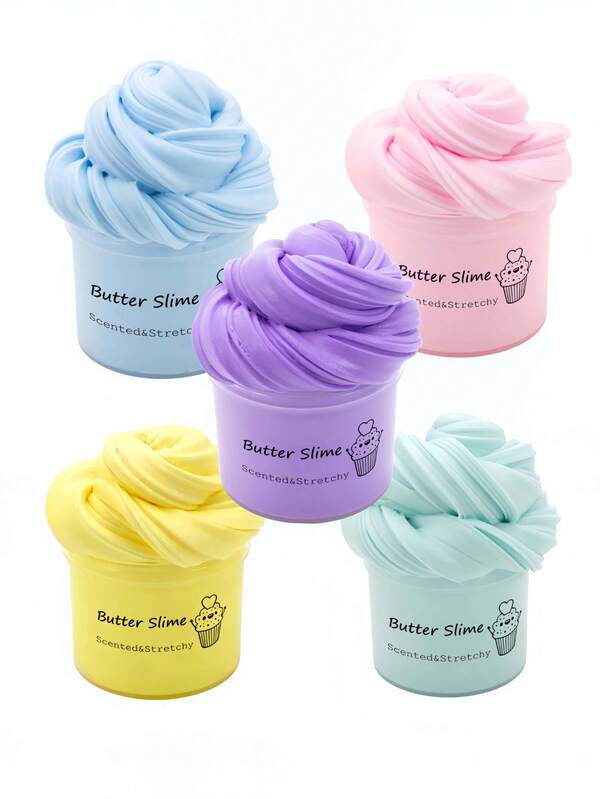 100ml Slime de Mantequilla Elástico Juguete Anti-Estrés Kit DIY de Slime Poke Slime Súper Suave No Pegajoso Juguete Anti-Estrés para Niños Regalo de Cumpleaños Favor de Fiesta Anti-Estrés para Adolescentes Juguete Anti-Estrés para Adultos Juguete Slime para Niños Regalo de Navidad Regalo de Acción de Gracias Relleno de Calcetín Navideño Regalo para Compañeros de Clase Familia Amigos Regalo de Fiesta Festiva Regalo de Pascua