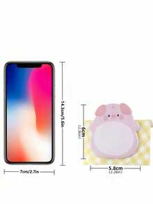 8/4/1pc-Set [Random Style] Cute Cartoon Animal Pattern Sticky Notes, Creative Vertical Sticky Notes, 20 Sheets Per Book, Christmas Gift Or Prize, Office Supplies, School Supplies, Back To School Season - one-size - View 6