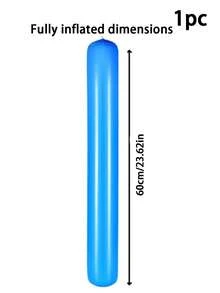 1 pieza Palo inflable multicolor premium, reutilizable. Versátil como flotador de agua y ayuda profesional para entrenamiento de natación. Ideal para piscinas de vadeo, piscinas inflables, piscinas de natación regulares y fiestas en la playa. Solo para uso de adultos. Un imprescindible para las vacaciones. - Varios estilos - Ver 12