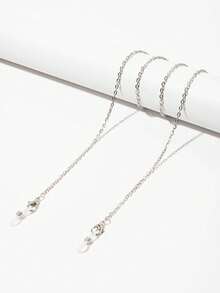 1pc Fashionable Minimalist Metal Eyeglasses Chain, Stylish Eyewear Accessory, Delicate And Beautiful, Suitable As A Gift For Ladies And Friends - Multicolor - View 8