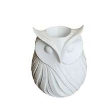Owl Shaped Vase, Creative Resin Home Decor Vase - Vase - View 3